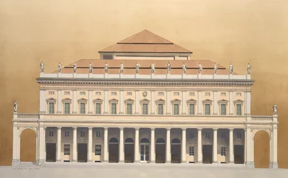 Valli kommunale teater, Reggio Emilia, Italien