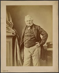 Portræt af Adolphe Thiers 1797-1877, ca 1860.