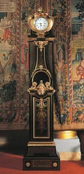 Pendulur i Ludvig XIV-stil, tilskrevet André-Charles Boulle, Frankrig
