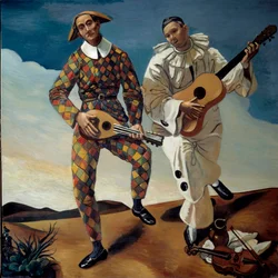 Harlekin og Pjerrot