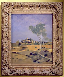 Landskab i Midi, ca. 1932 (olie på lærred)