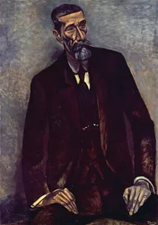 Portræt af Francesco Iturrino (1864-1924), kunstner
