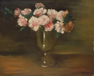 Vase med blomster