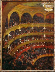 Concert Colonne, Paris (maleri på lærred)