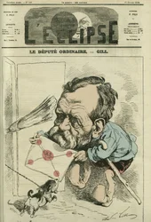 Alphonse-Auguste Duchesne de Gillevoisin, Marquis de Conegliano, deputeret af Besancon. Cover i "" L