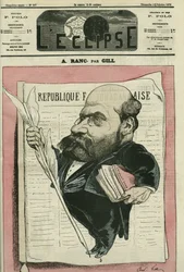 Arthur Ranc (1831-1908), fransk journalist og politiker. Cover i "" L