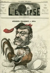 Auguste Villemot (1811-1871), fransk journalist. Cover i "" L