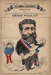 Tegneserie af Denis Poulot 1832-1905 fra 