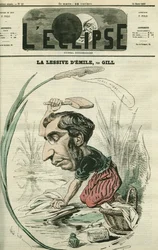 Emile Ollivier (1825-1913), fransk politiker. Cover i "" L