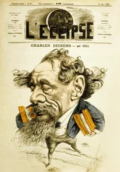 Den engelske romanforfatter Charles Dickens