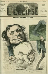 Ernest Picard (1821-1877), fransk politiker. Cover i "" L