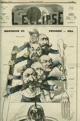 Lad os spise preussisk med generalerne Le Boeuf (1806-1893), Mac-Mahon (1808-1893), Francois Achille Bazaine (Francois-Achille)