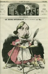 Louis-Charles-Alexandre Estancelin (1825-1906), fransk general og politiker. Cover i "" L