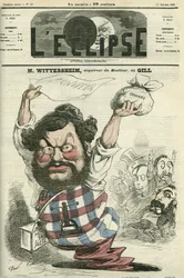 Hr. Wittesheim, køber af Monitoren. Cover i "" L