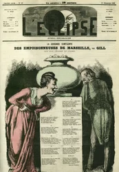 Den store klagesang "" Poisonneuses de Marseille "". Cover i "" L
