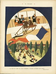 Illustration af Andre Helle (1875-1945) i Le Rire