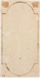 Fragment af en bue (sporing fra recto) (verso)