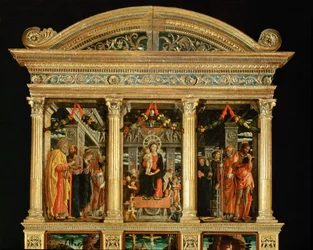 Altertavle i kirken Saint Zeno, Verona ...
