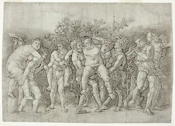 Bacchanal med Silenus