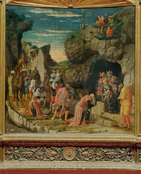 Epiphany, midterste del af et triptykon (tempera på træ)