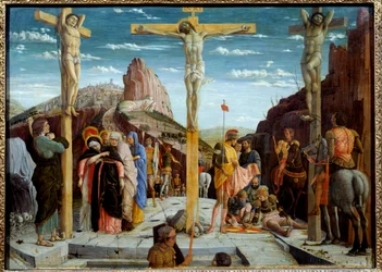 Golgata, 15. århundrede, H. 0,76 x 0,96 m