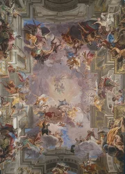 Den hellige Ignatius i herligheden. 1691-1694