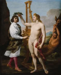Marcantonio Pasqualini 1614-1691 Kronet af Apollo, 1641.