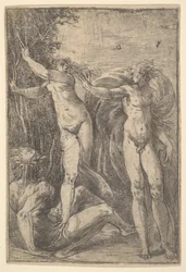 Apollo og Daphne, ca. 1538-40.