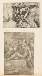 Klagesangen over den døde Kristus, ca. 1545-50.