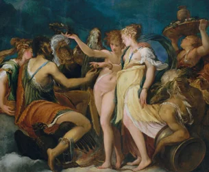Cupido og Psykes bryllup, 1540