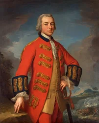 General Sir Henry Clinton, ca. 1760-70 (olie på lærred)