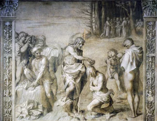 Sankt Johannes døber skarer