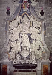 Kardinal Forteguerris begravelsesmonument (marmor)