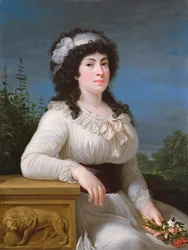 Maria Morigia Reina (olie på lærred)