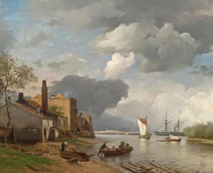 A. Achenbach, klarende vejr