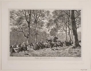 Langdysse ved Gunderslevholm skov
