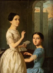 Maria og Ekaterina Novoseltseva.