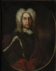 Portræt af prins Ivan Alexeyevich Golitsyn 1658-1729, 1728
