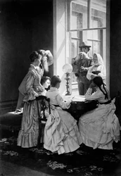 Russisk komposition, c1870