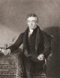 Thomas Chalmers. Portræt. (Print)