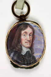 John Holles, 2. jarl af Clare (akvarel på elfenben)