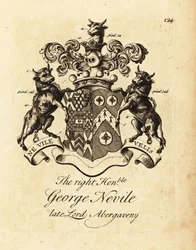 Højre ærede George Neviles våbenskjold