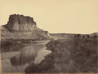 Billede 24. Castle Rock, Green River Valley,1869 (foto)