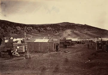 Billede 29. Bear River City, nær kulfelterne,1869 (foto)