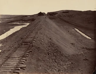 Billede 2. Granitkanon, fra vandtanken, 1869 (foto)