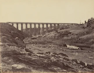 Billede 7. Dale Creek Bridge, generel visning, 1869 (foto)
