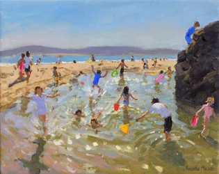 Rock pool.Tenby,2016