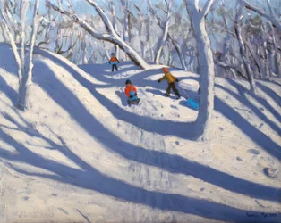 Winter, Bramcote, Nottingham, 2009 (olie på lærred)