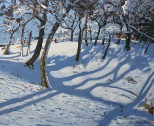 Winter, Ladmanlow, 2010 (olie på lærred)