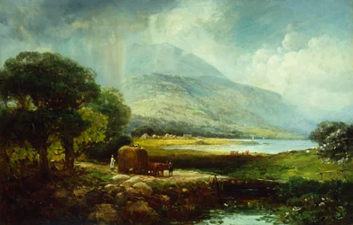 Mount Ascutney, Vermont (olie på lærred)